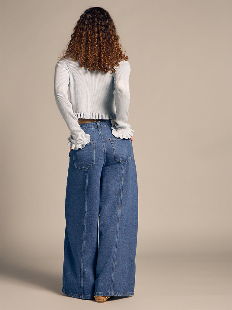 Wide-Leg Jeans