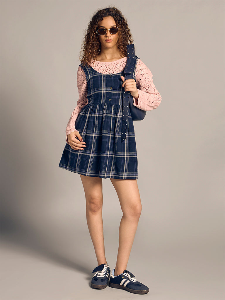 Mini Check Dress