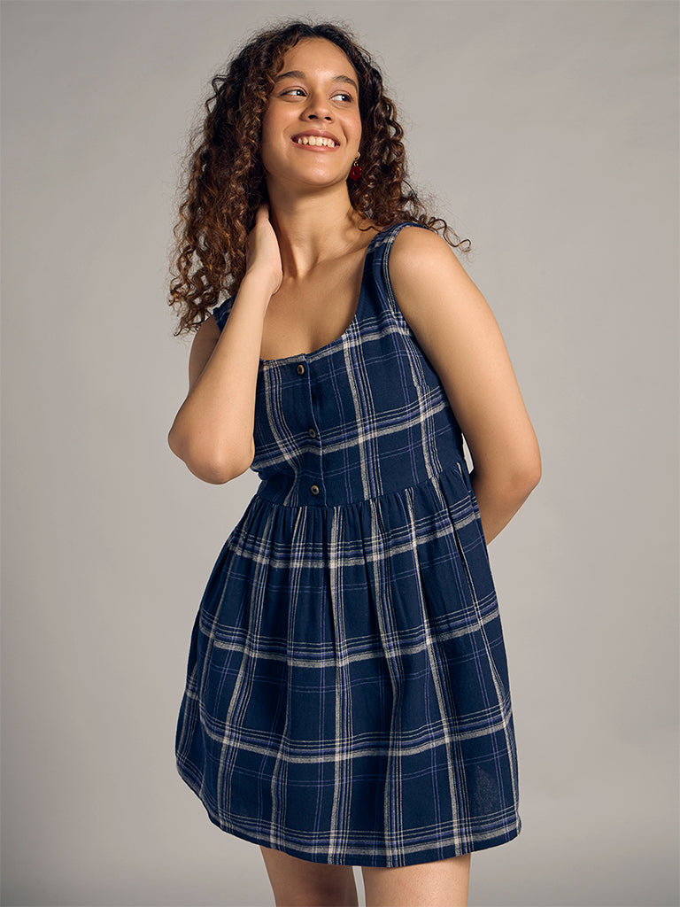 Mini Check Dress