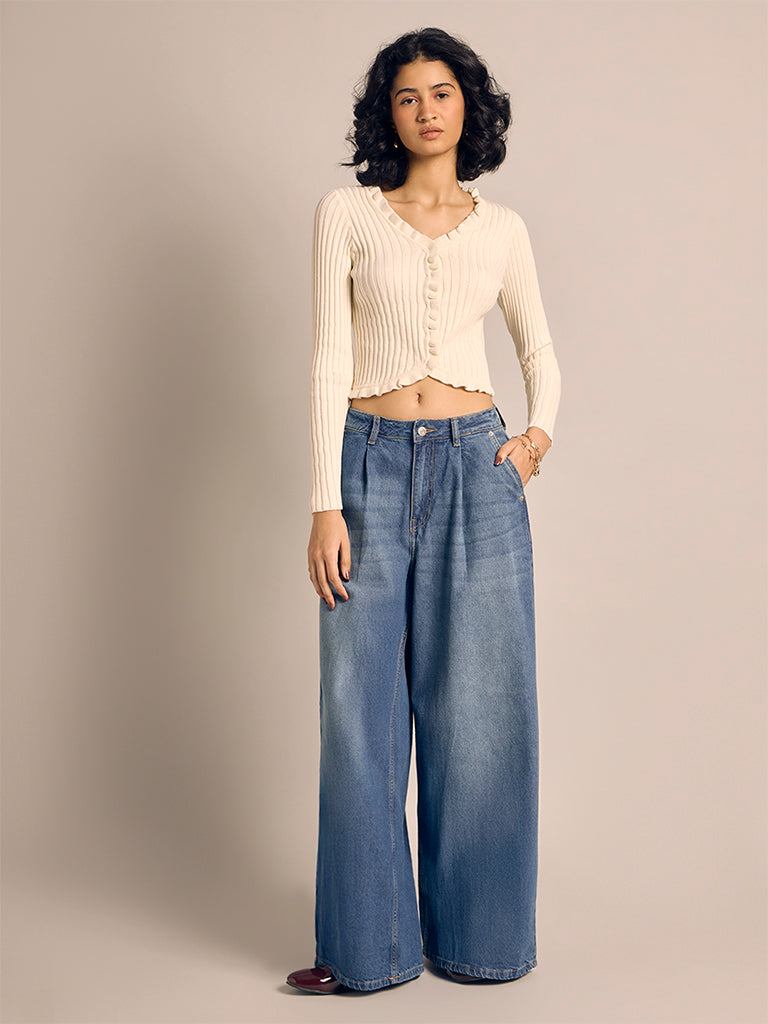 Ribbed Cropped Top