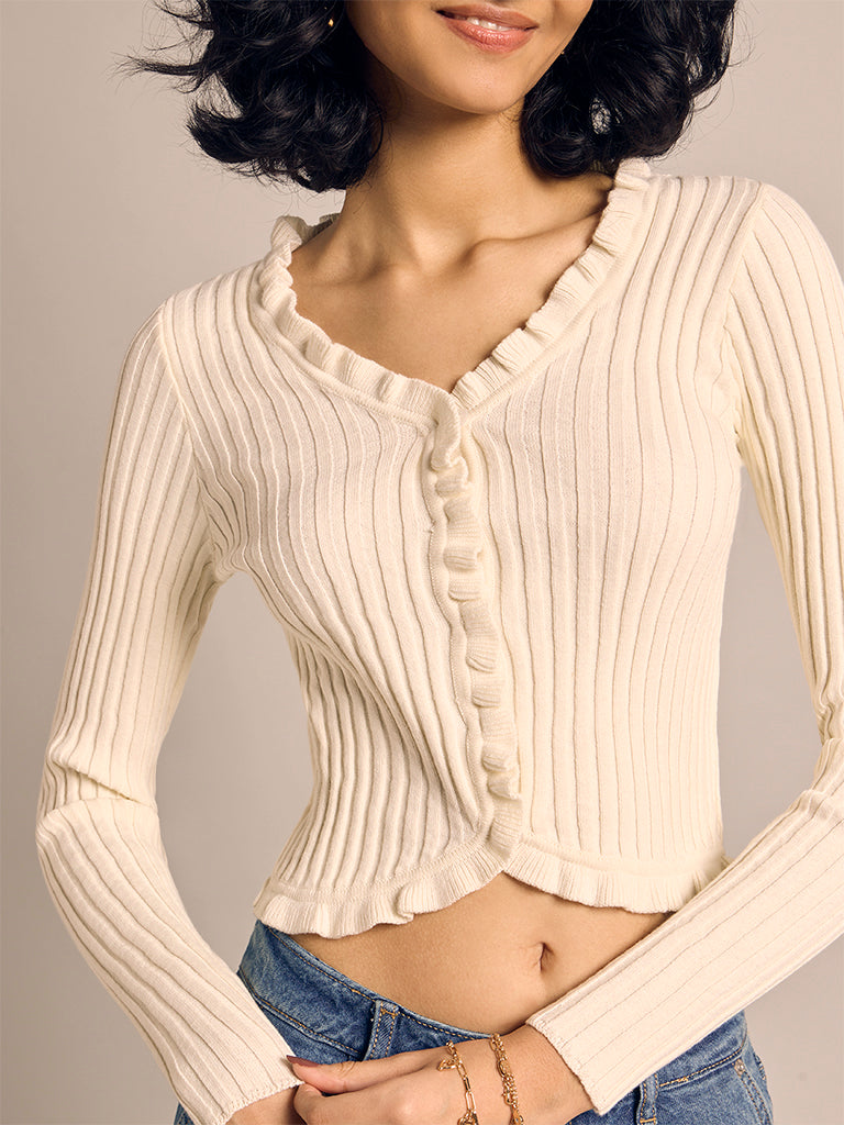 Ribbed Cropped Top