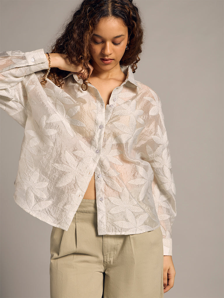 Oversized Floral Shirt