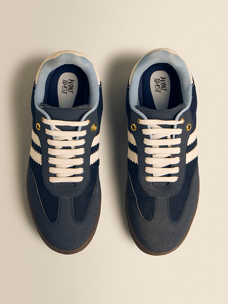 Contrast Stripe Sneakers