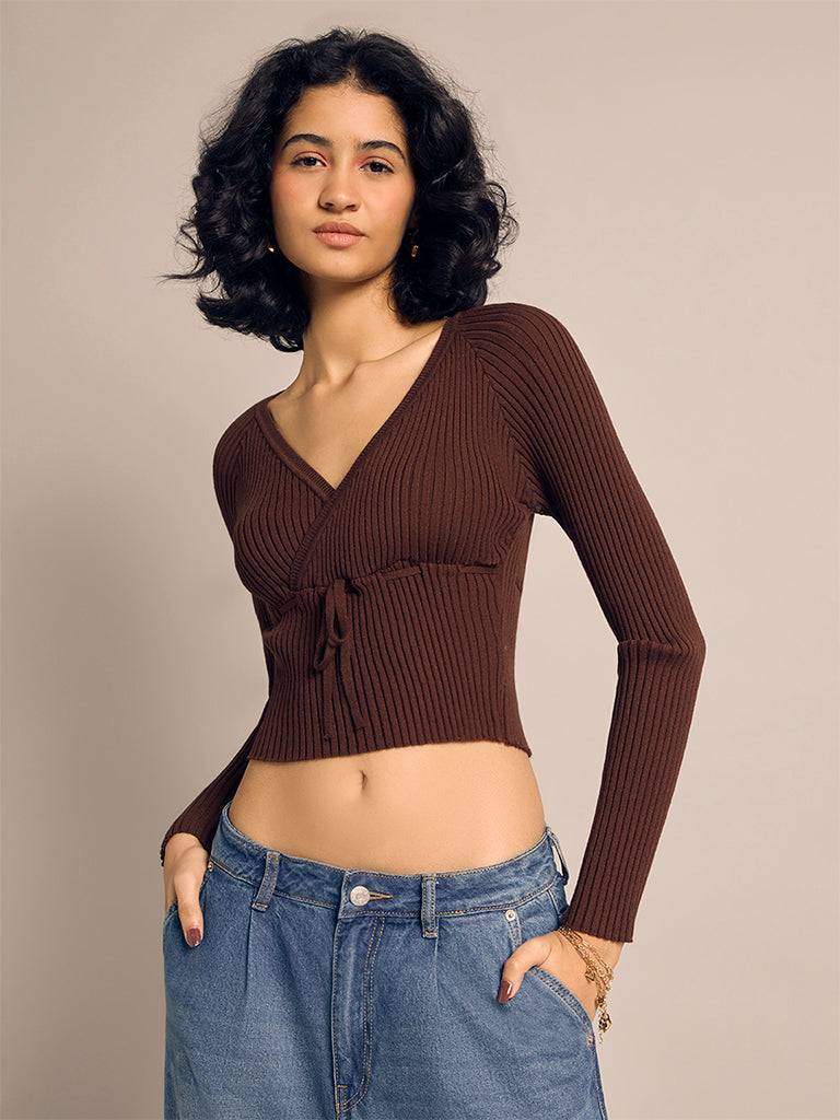 Ribbed Cropped Top