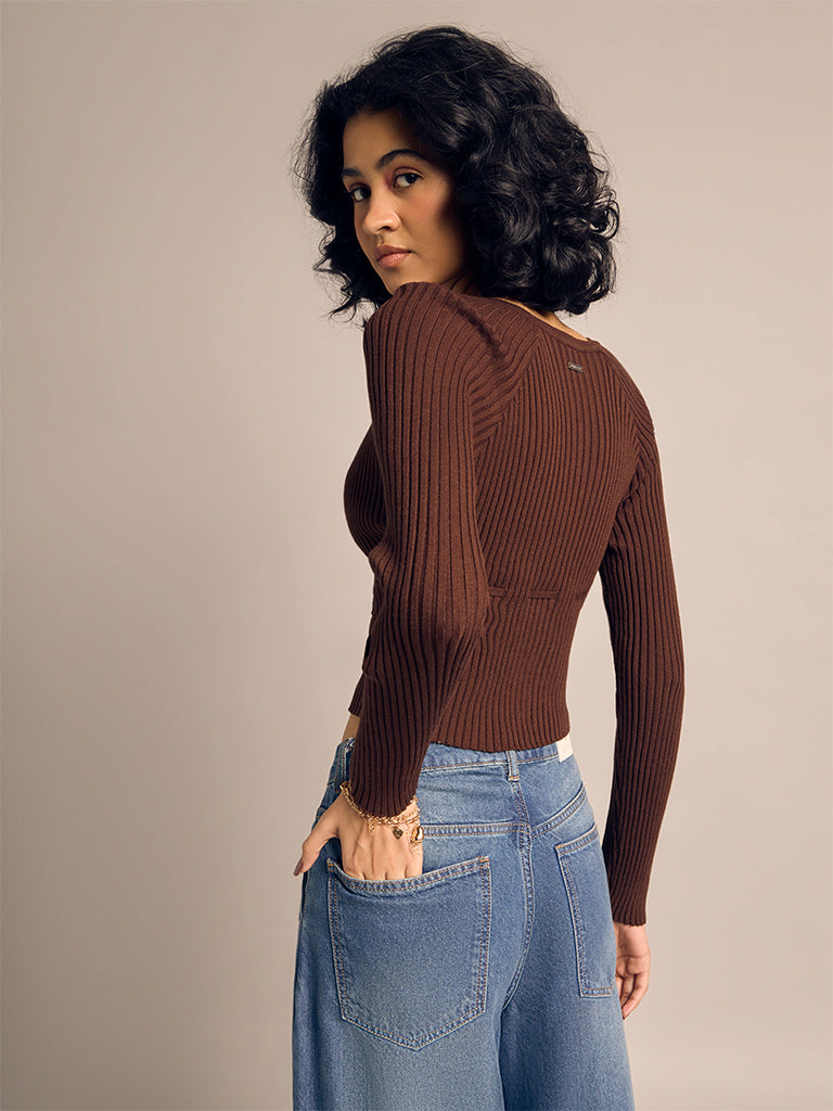Ribbed Cropped Top