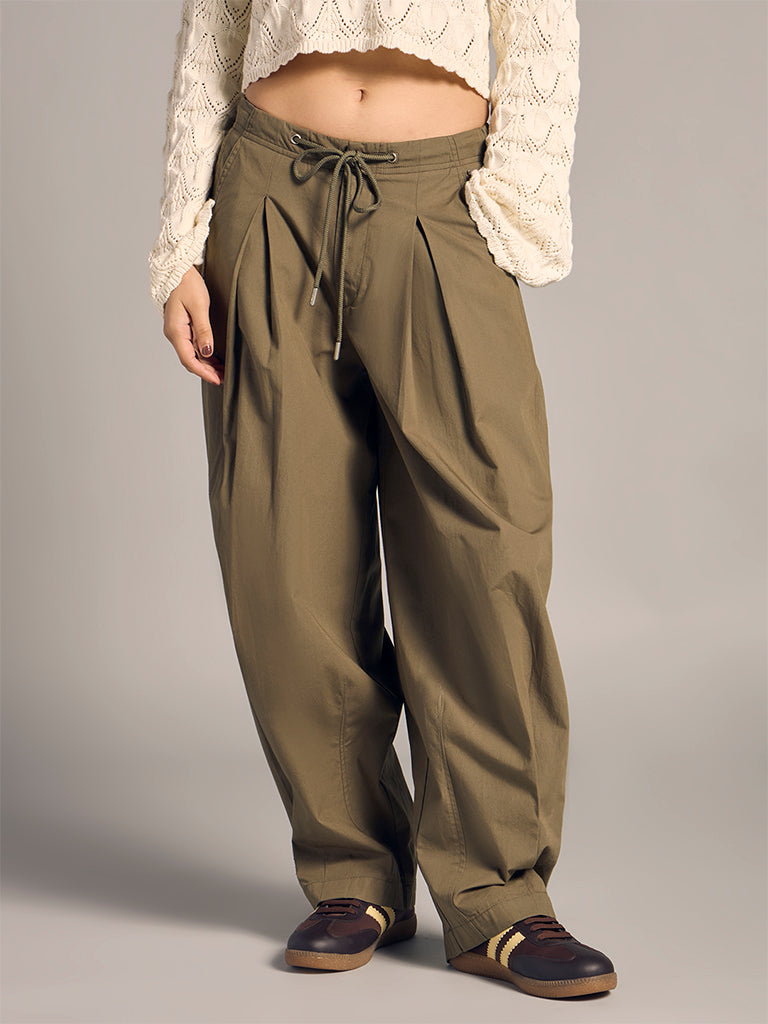 Balloon-Fit Trousers