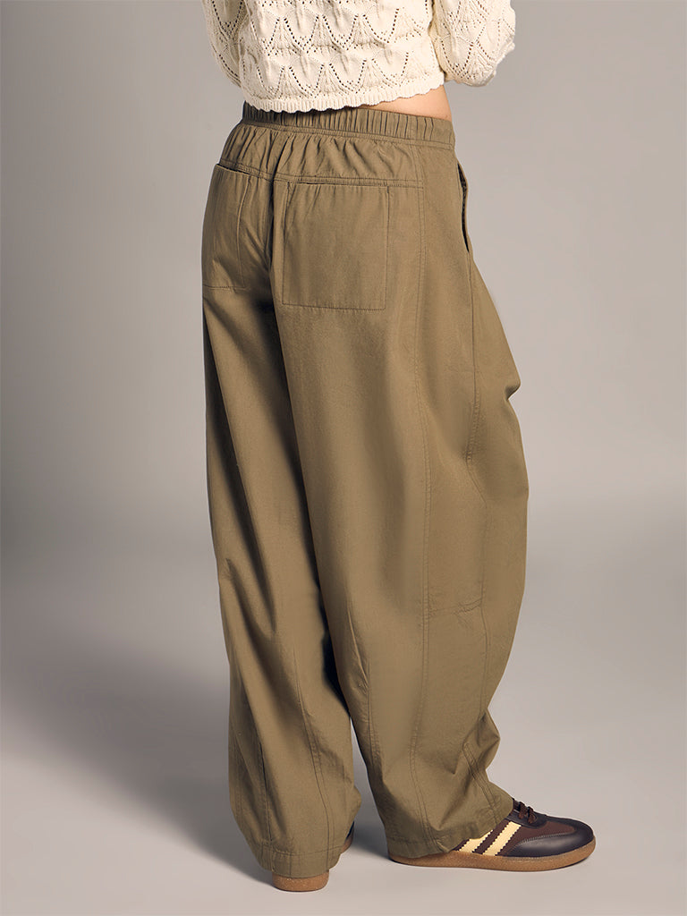 Balloon-Fit Trousers