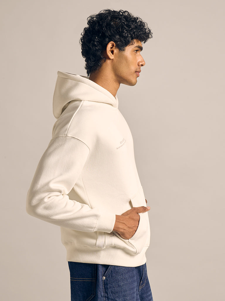 Printed Cotton Hoodie