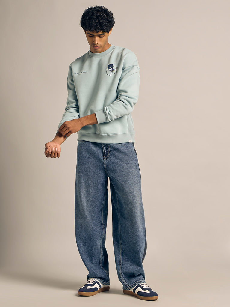 Printed Cotton Sweatshirt