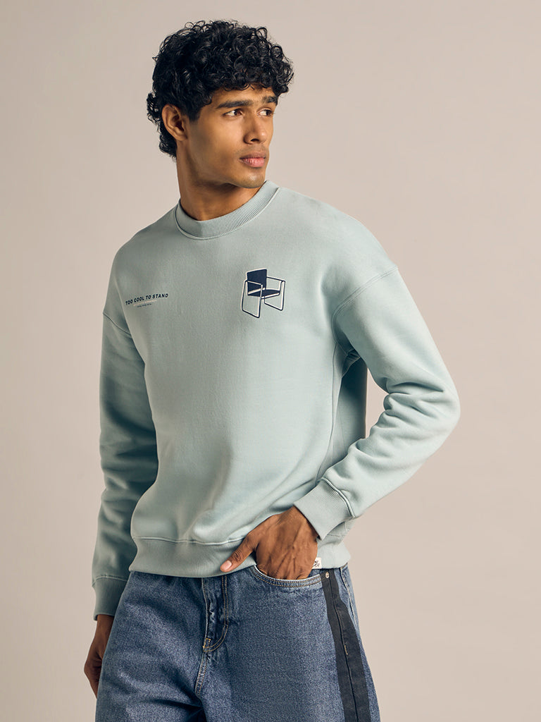 Printed Cotton Sweatshirt