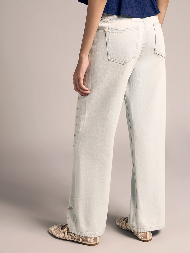 Baggy Faded Jeans