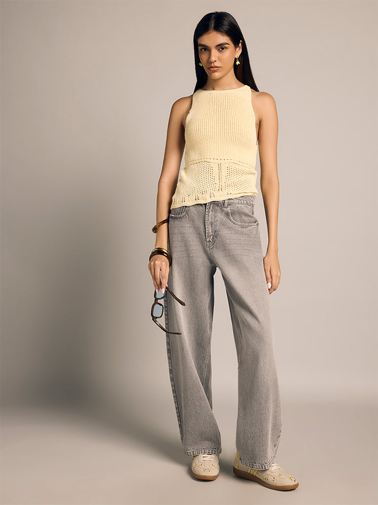 Balloon-Fit Jeans