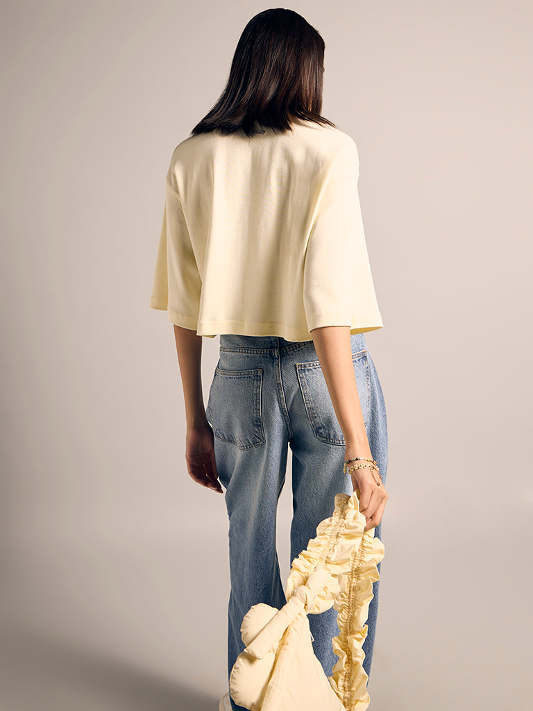 Boxy-Fit Printed T-Shirt