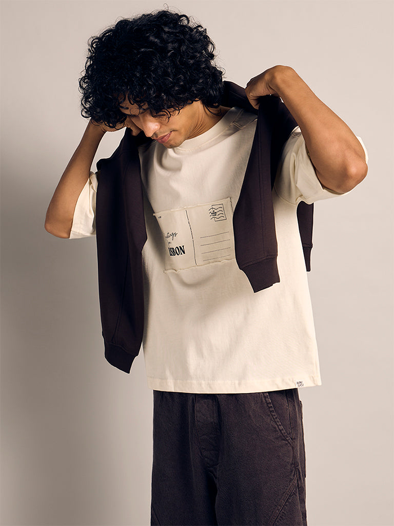 Boxy-Fit Printed T-Shirt