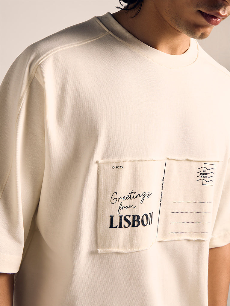 Boxy-Fit Printed T-Shirt