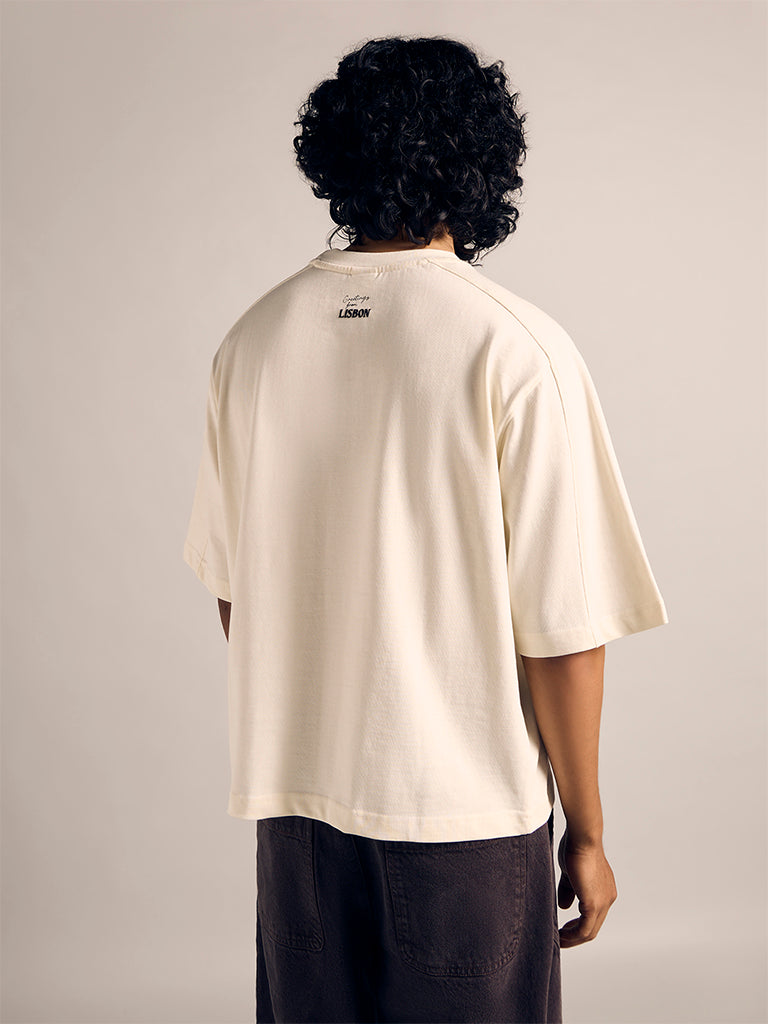 Boxy-Fit Printed T-Shirt