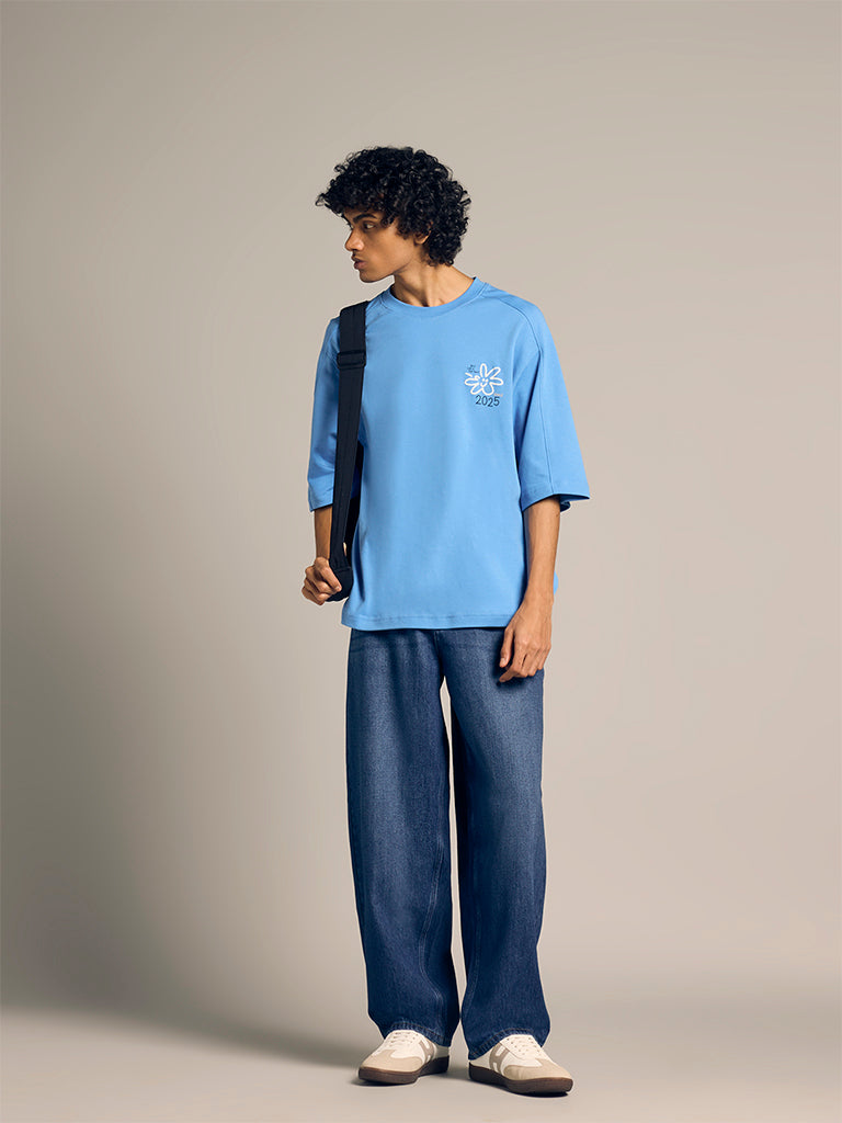 Boxy-Fit Printed T-Shirt