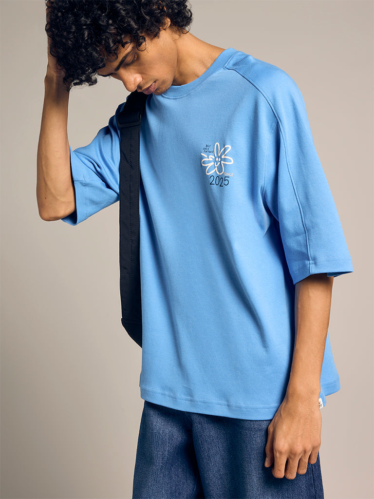 Boxy-Fit Printed T-Shirt