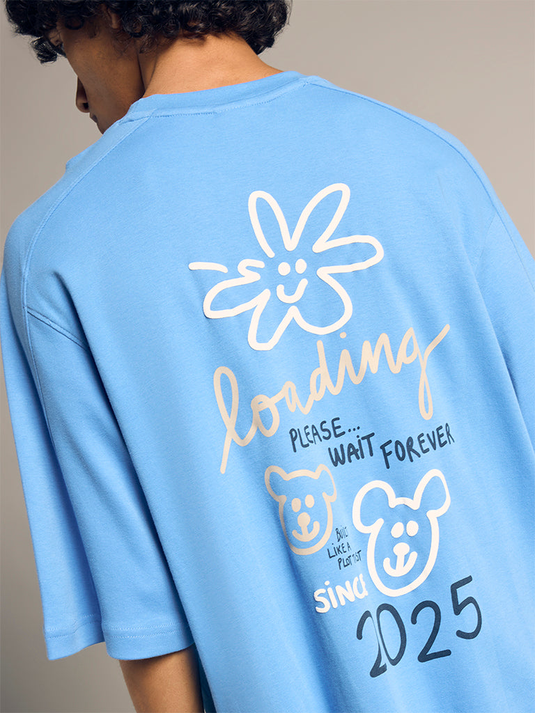 Boxy-Fit Printed T-Shirt