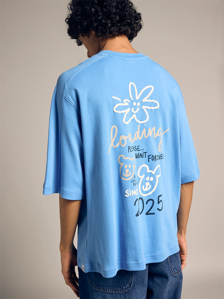 Boxy-Fit Printed T-Shirt