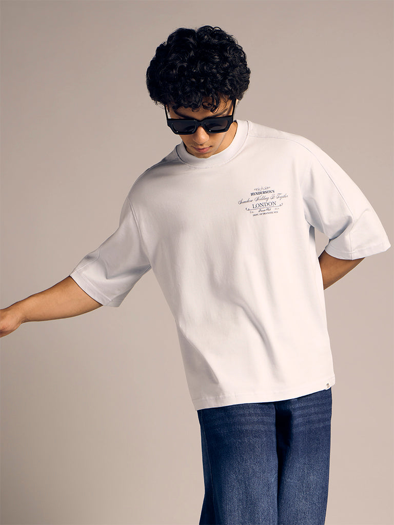 Boxy-Fit Printed T-Shirt