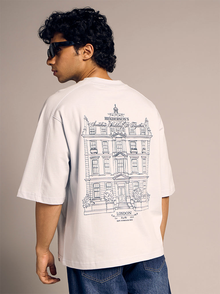 Boxy-Fit Printed T-Shirt