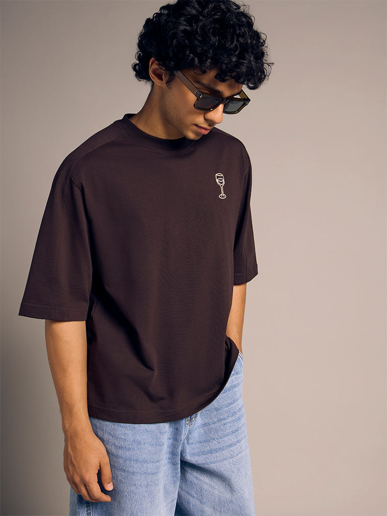 Boxy-Fit Printed T-Shirt