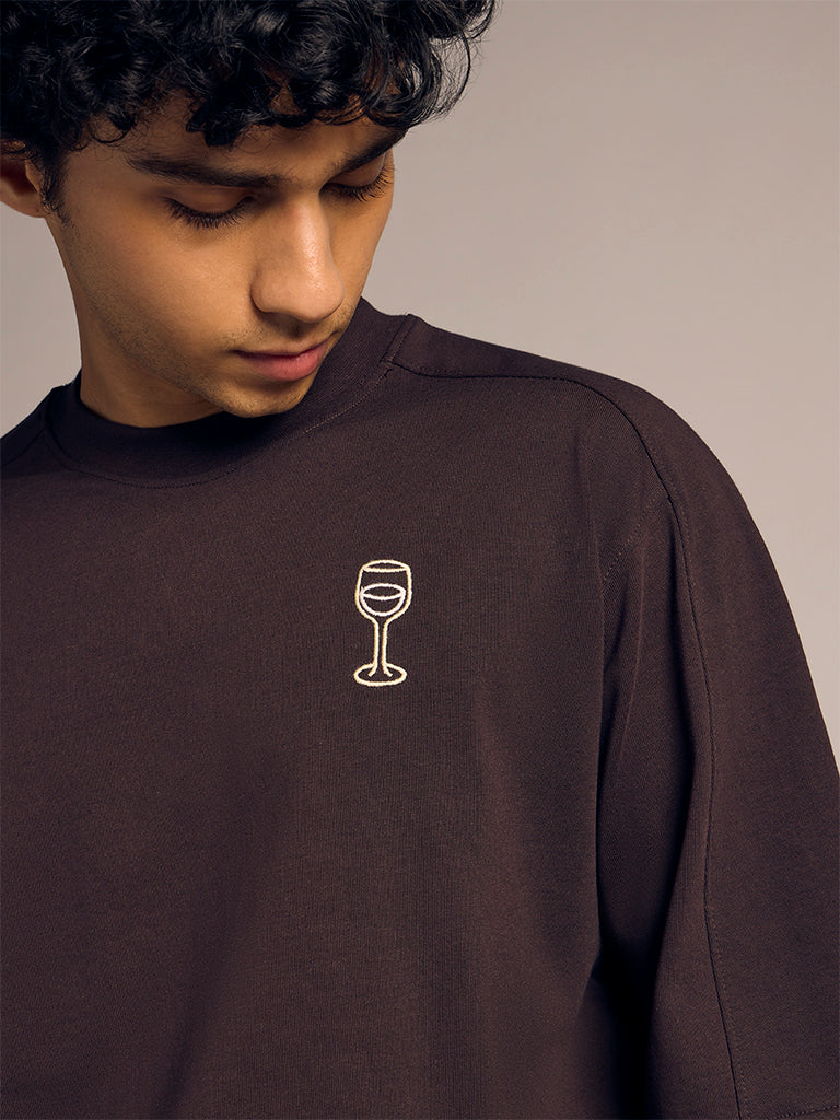 Boxy-Fit Printed T-Shirt