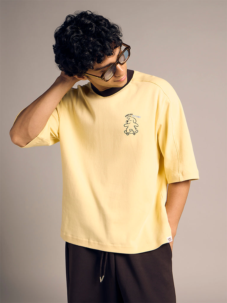 Boxy-Fit Printed T-Shirt