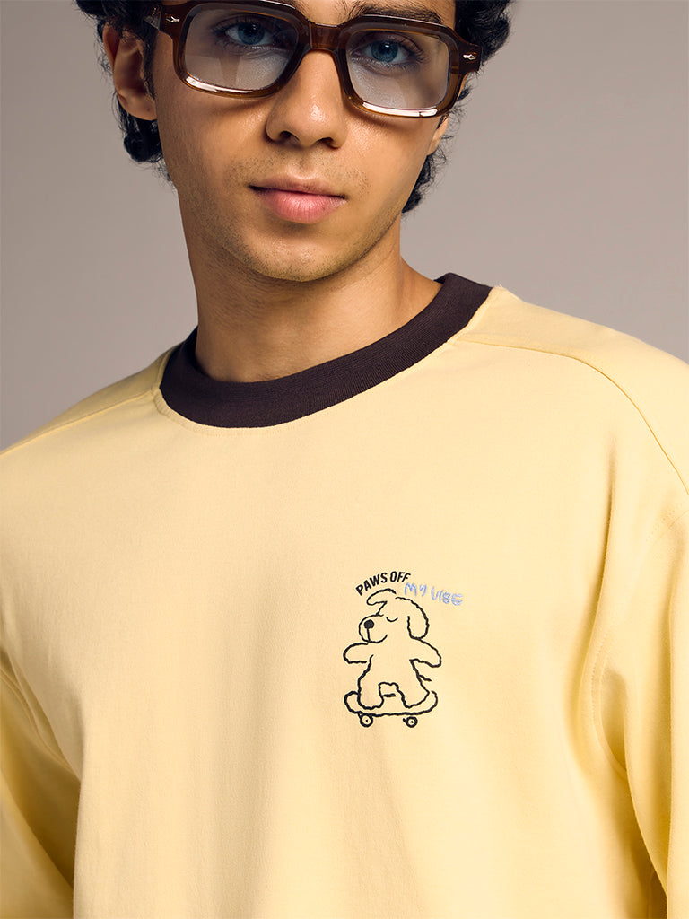 Boxy-Fit Printed T-Shirt