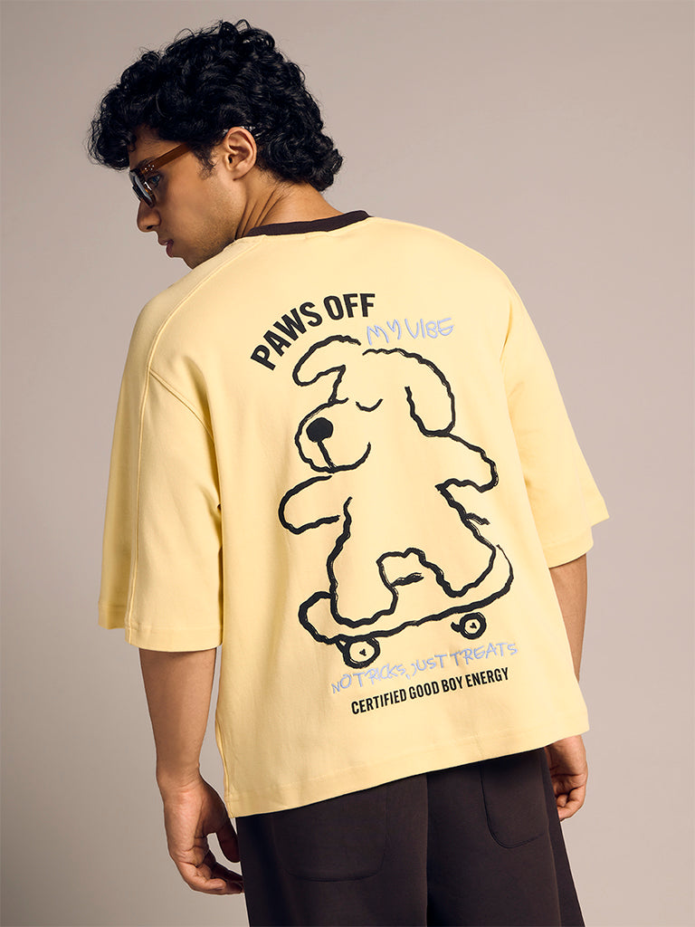Boxy-Fit Printed T-Shirt