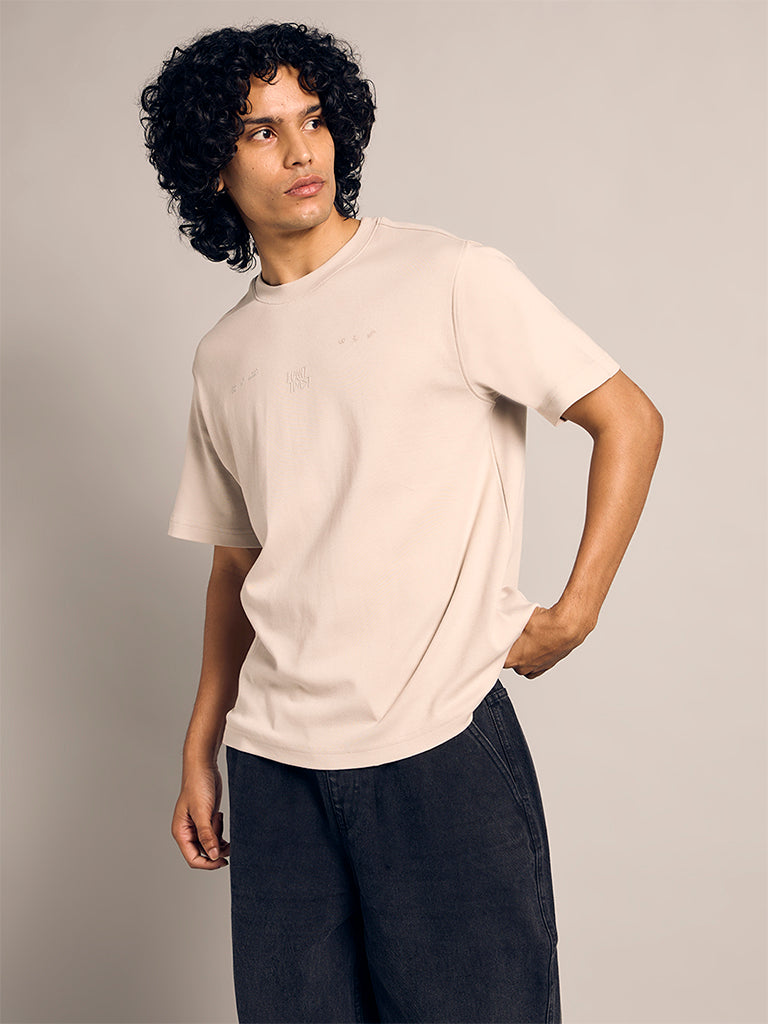Regular-Fit Typographic T-Shirt