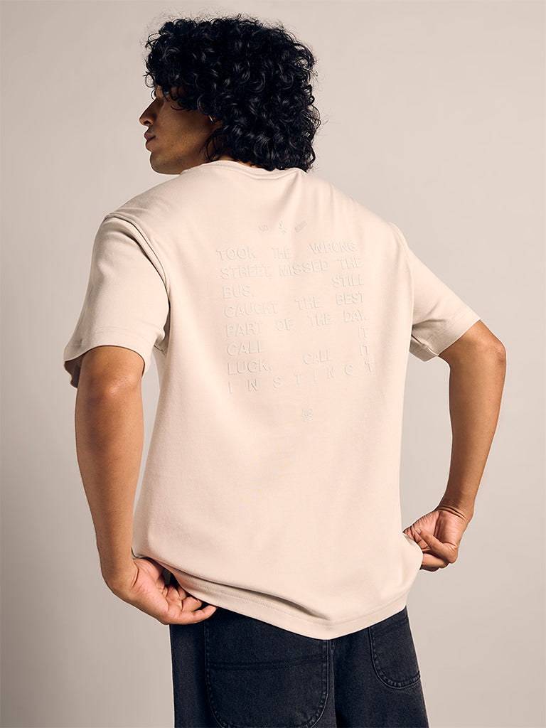 Regular-Fit Typographic T-Shirt