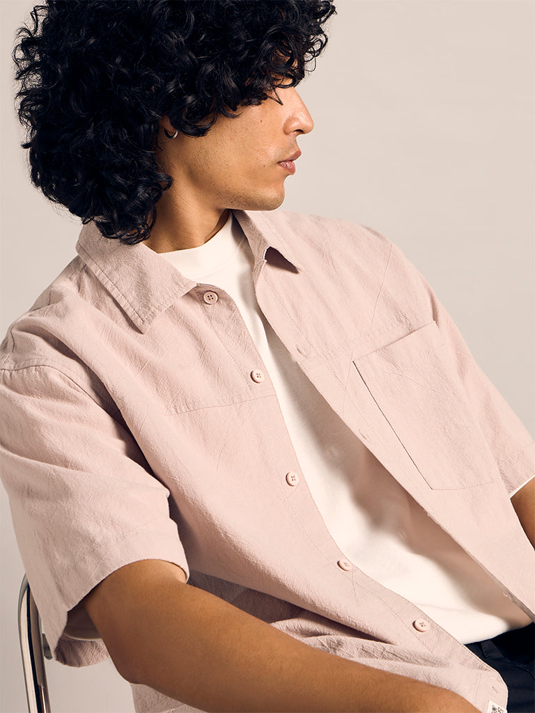 Regular-Fit Textured Shirt