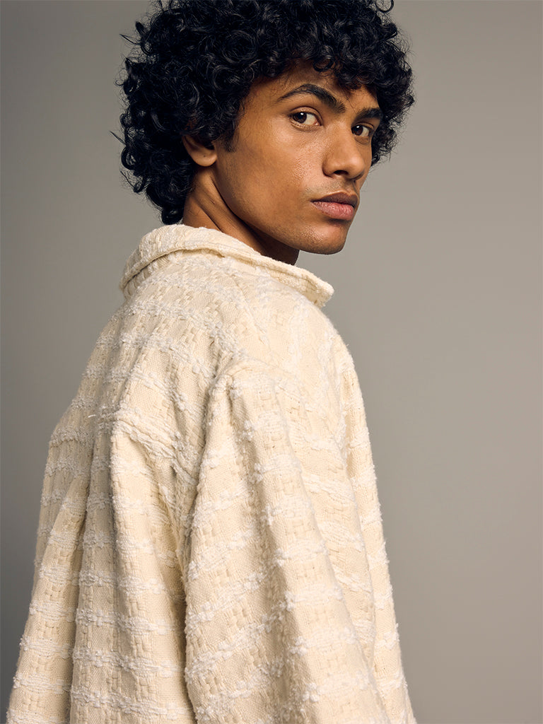 Boxy-Fit Embroidered Shirt