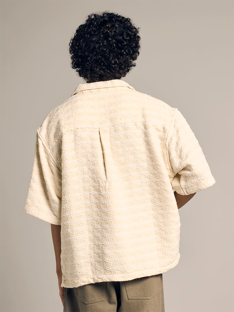 Boxy-Fit Embroidered Shirt