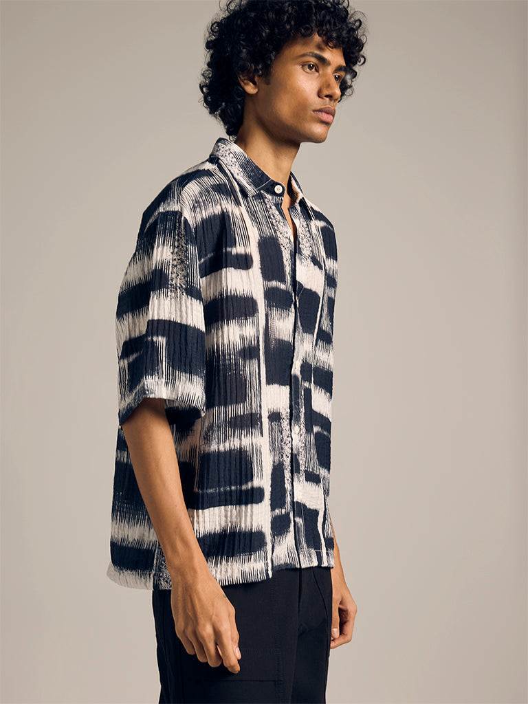 Printed Boxy-Fit Shirt
