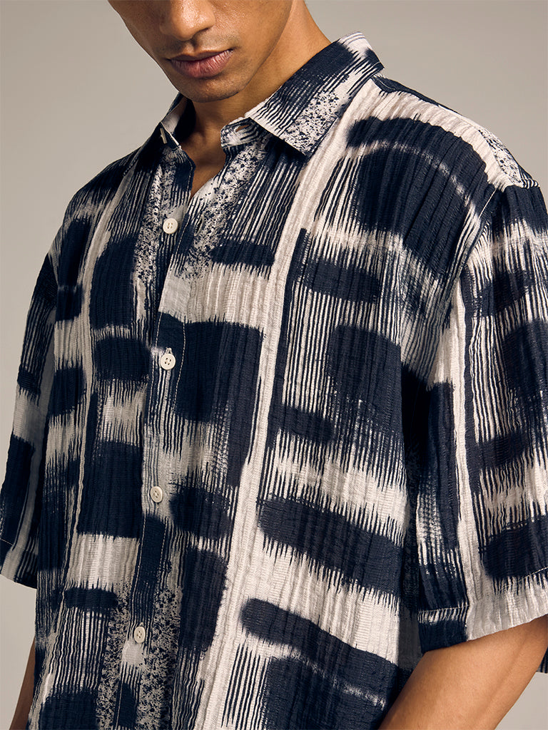 Printed Boxy-Fit Shirt