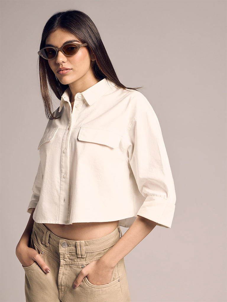 Boxy-Fit Shirt