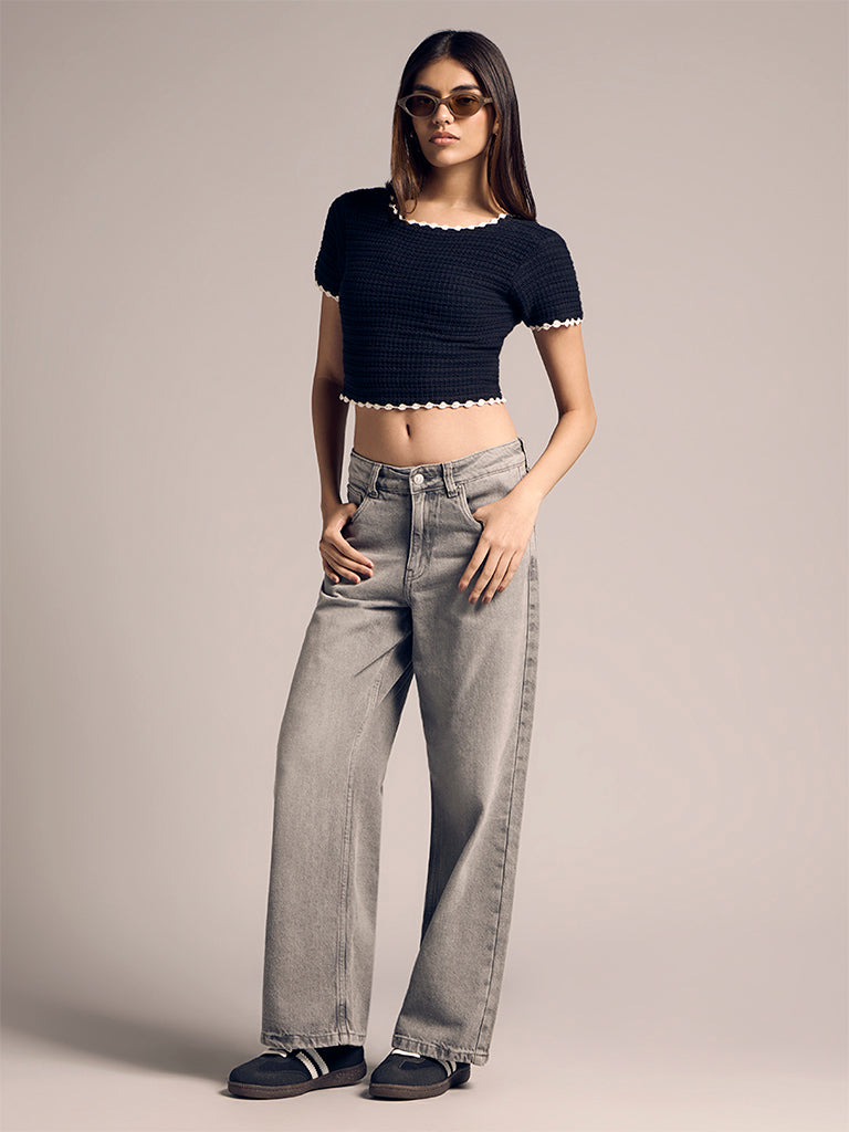 Knitted Crop Top