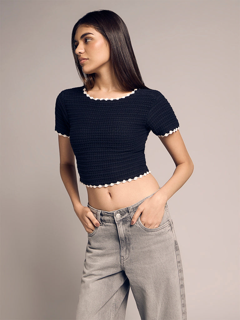 Knitted Crop Top