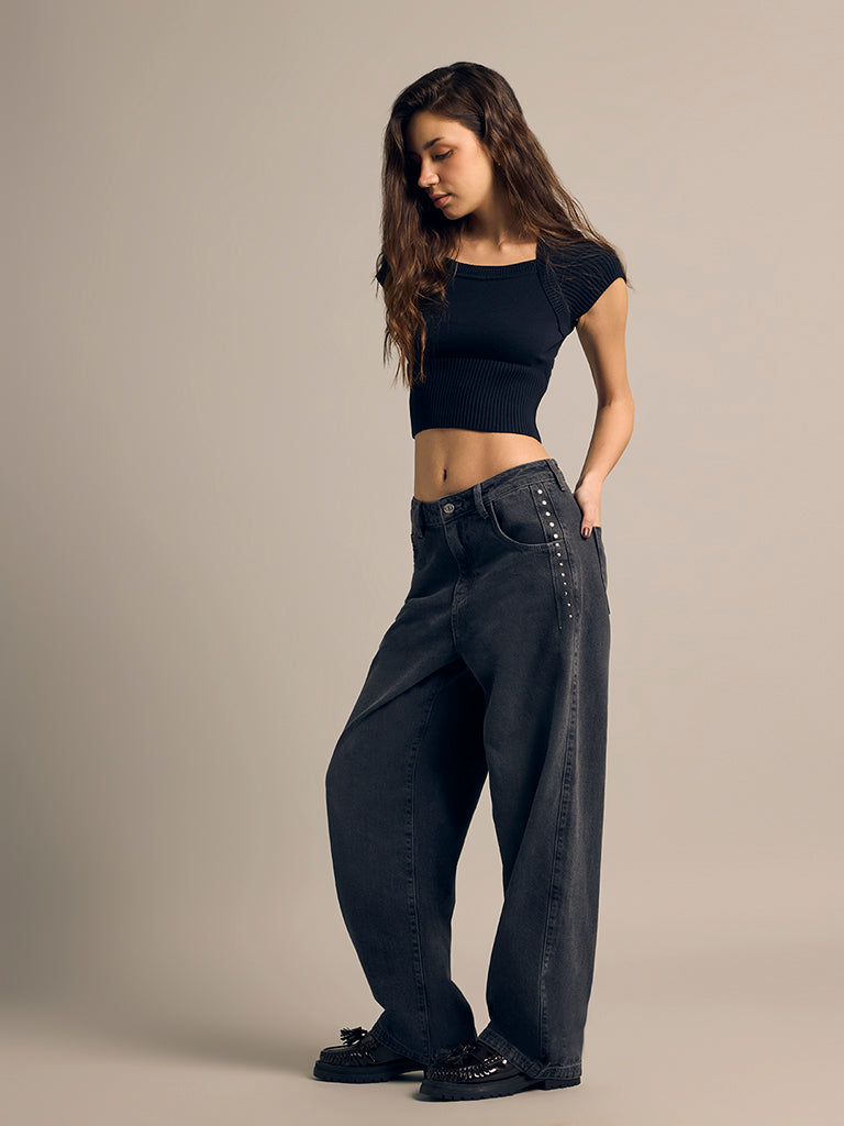 Fitted Ribbed Top