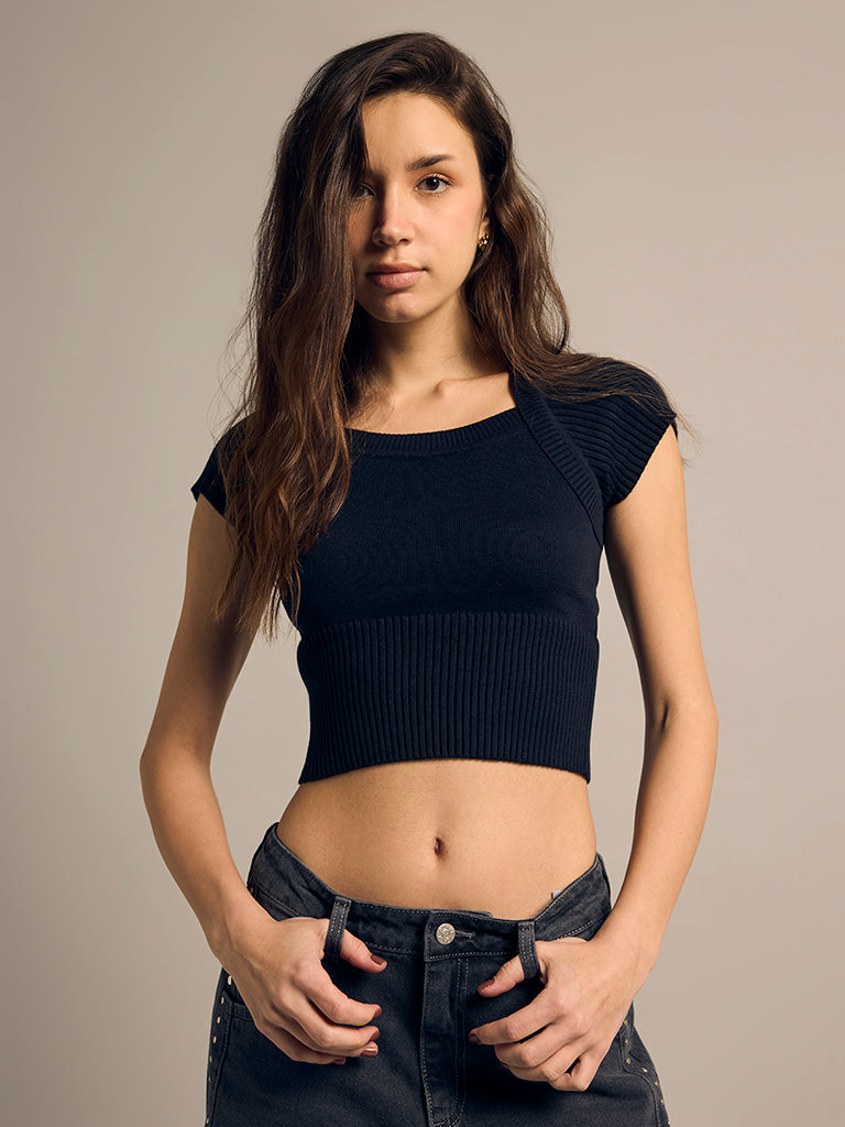 Fitted Ribbed Top