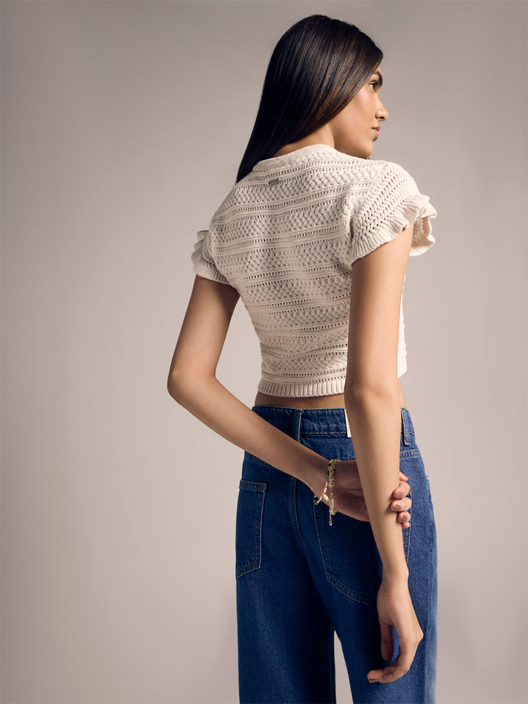 Fitted Crochet Top