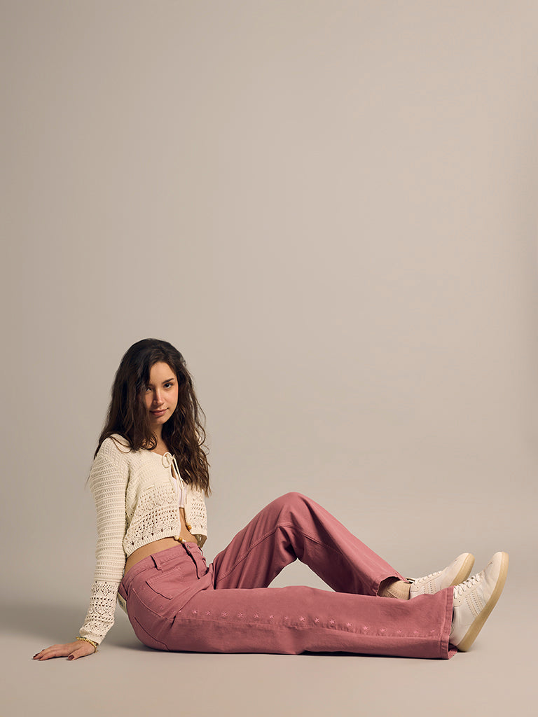 Retro Wide-Leg Jeans