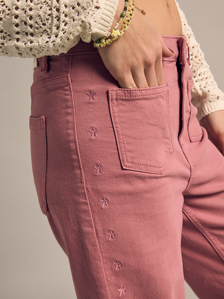 Retro Wide-Leg Jeans