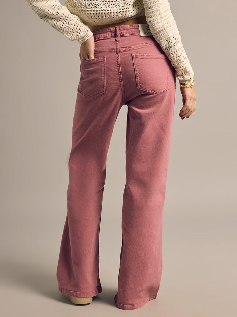 Retro Wide-Leg Jeans