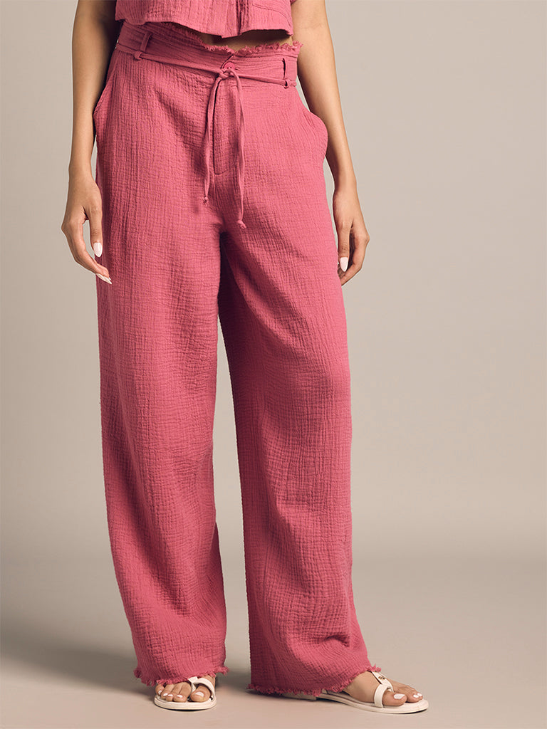 Straight-Fit Pants