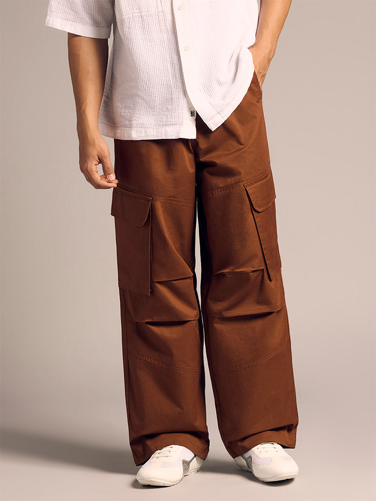 Baggy Twill Pants