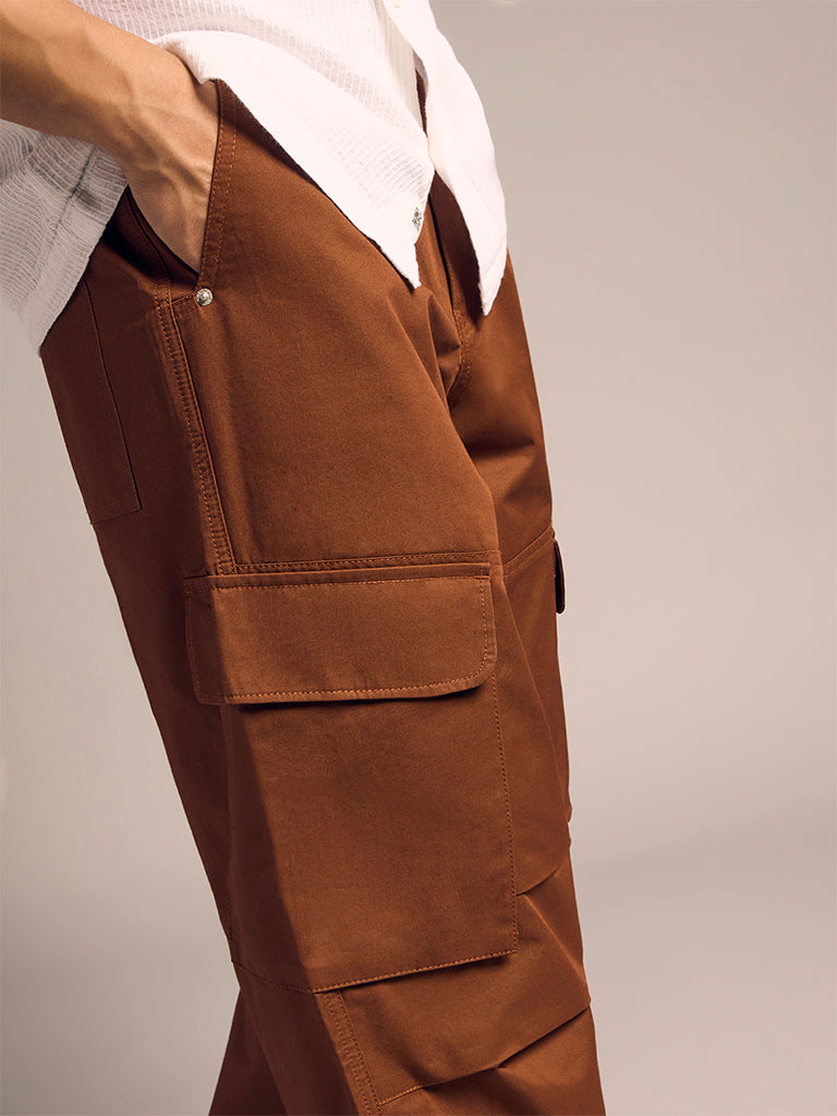 Baggy Twill Pants